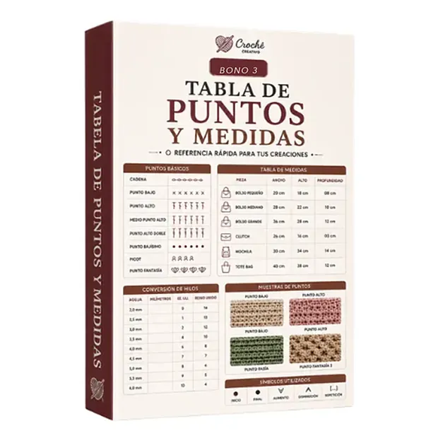Portada del Bono 3: Tabla de Puntos y Medidas.